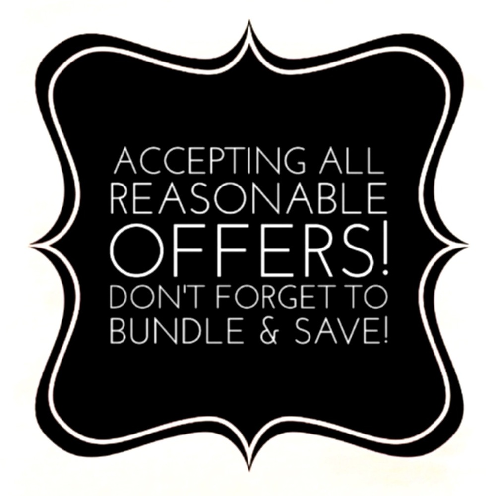 Bundle and save! All reasonable offers considered.